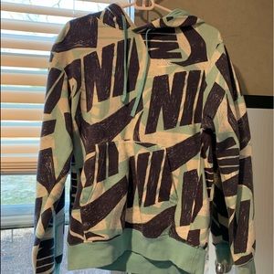 Nike blue hoodie